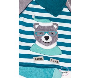 Stickdatei - Hipster Winterbär